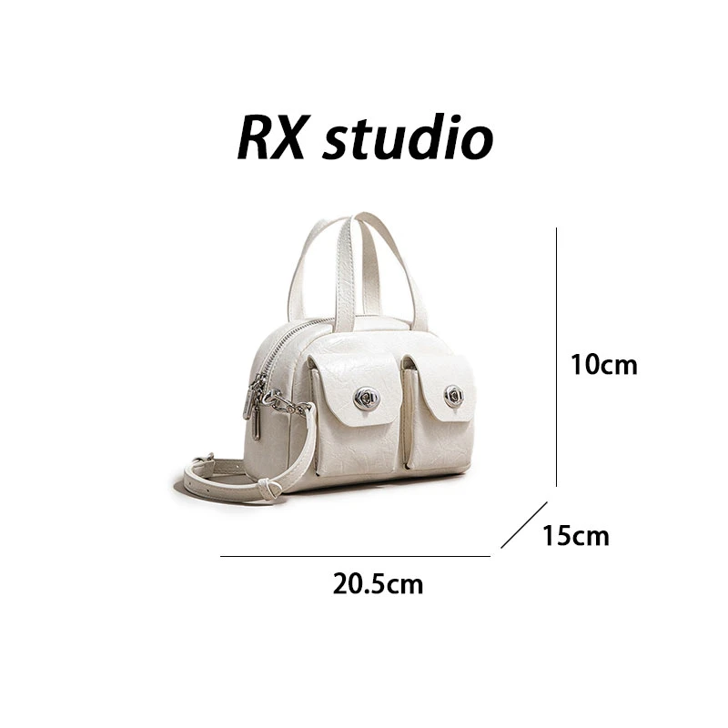 【南沙瑞熙】SK-92766-米白 轻奢小众设计感时尚百搭女士包包