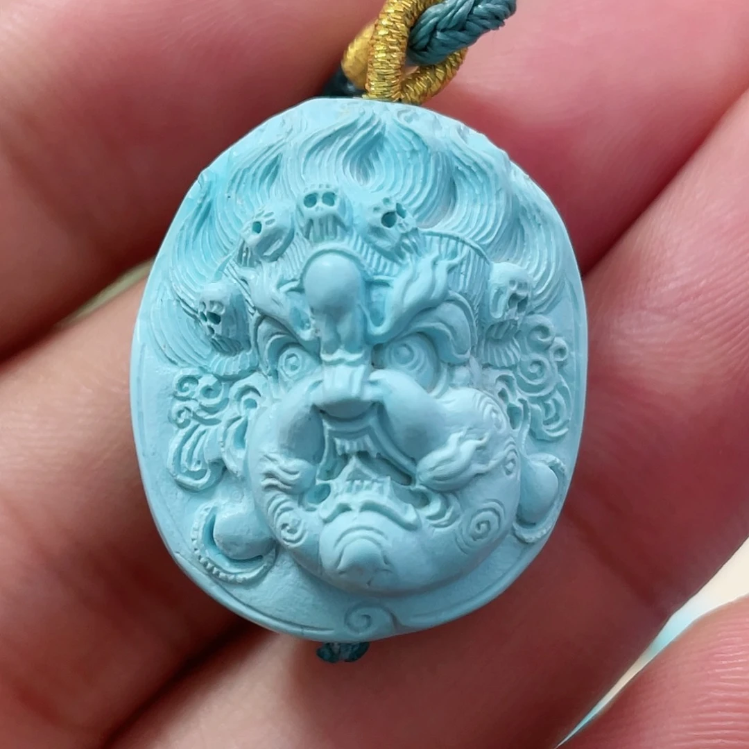 绿松石配饰18K金镶嵌