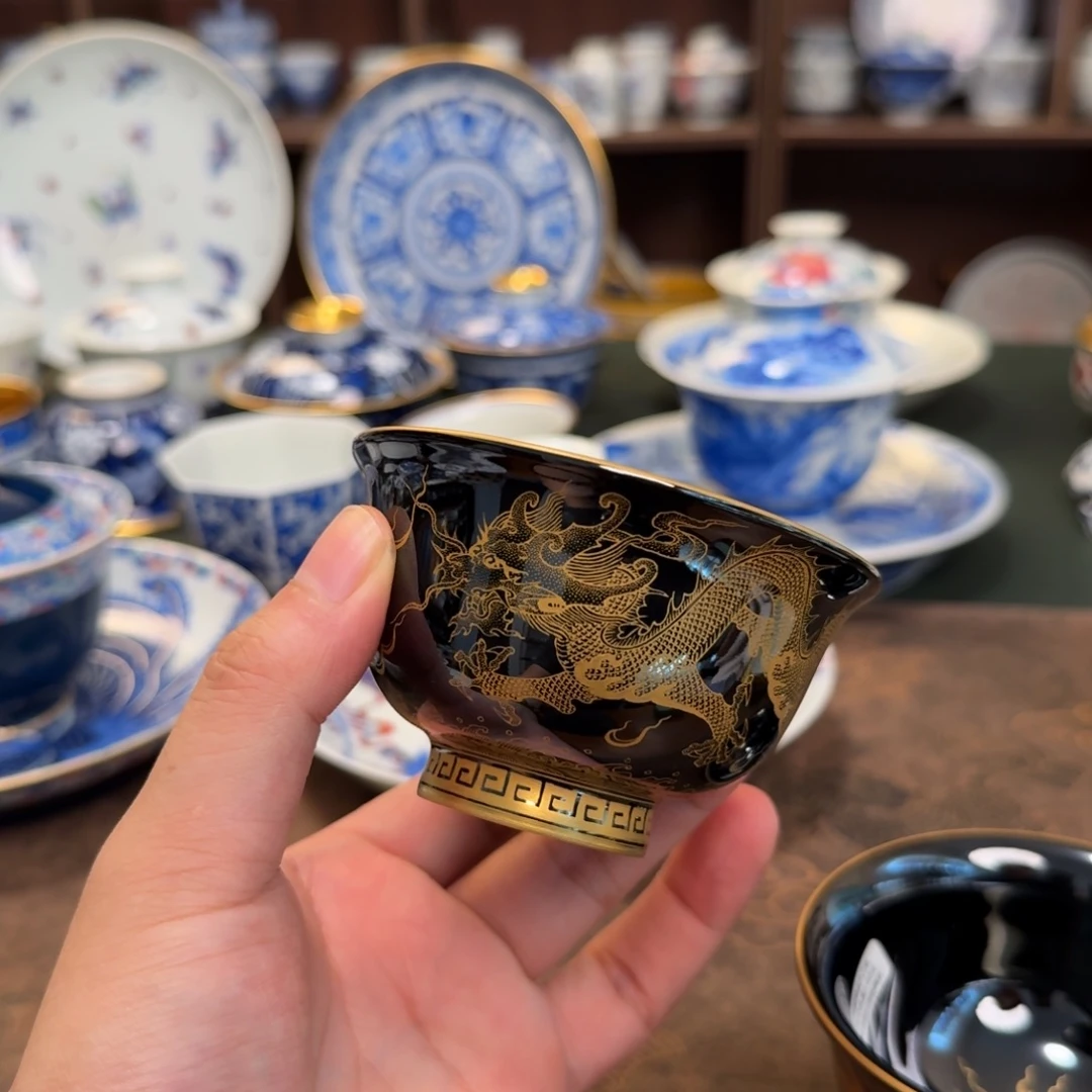 蔣***瑶纯手工手绘陶瓷茶具