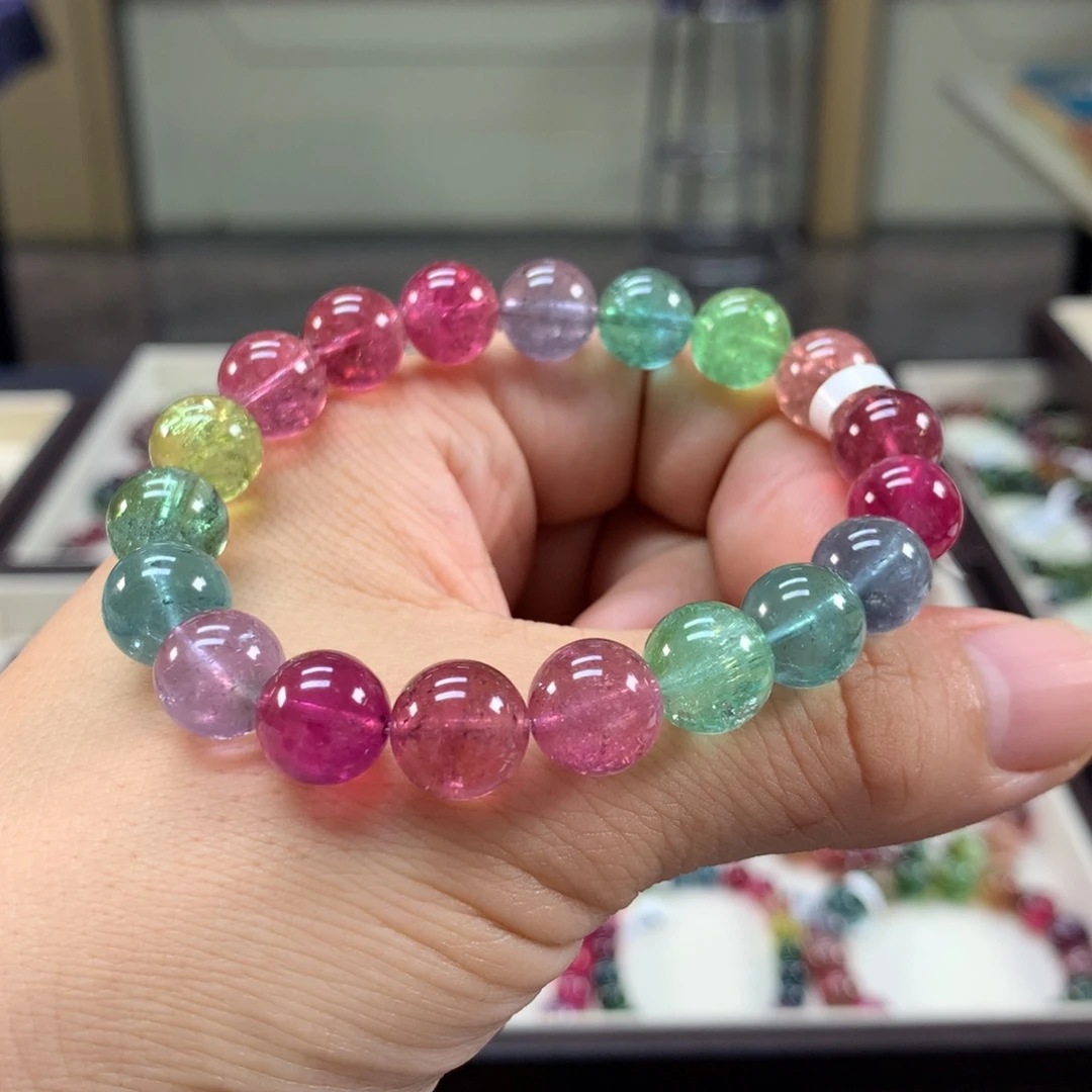 碧玺手链未镶嵌10左右