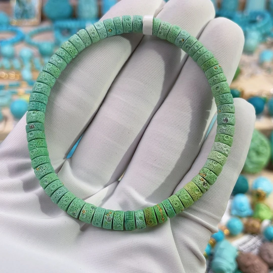 未镶嵌绿松石珠宝奇石