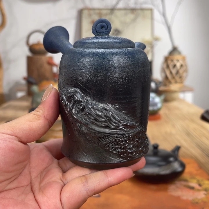 常滑洋平手作茶壶