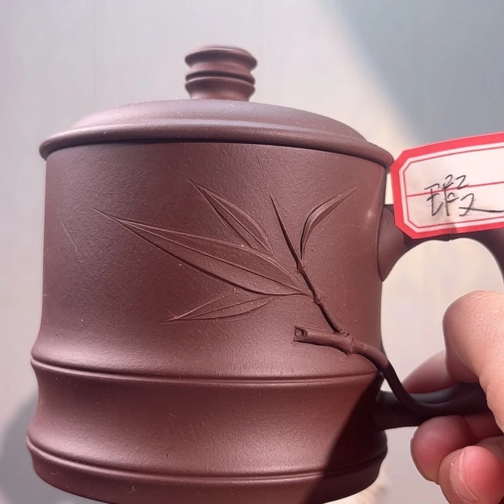 紫砂茶杯原矿紫砂杯