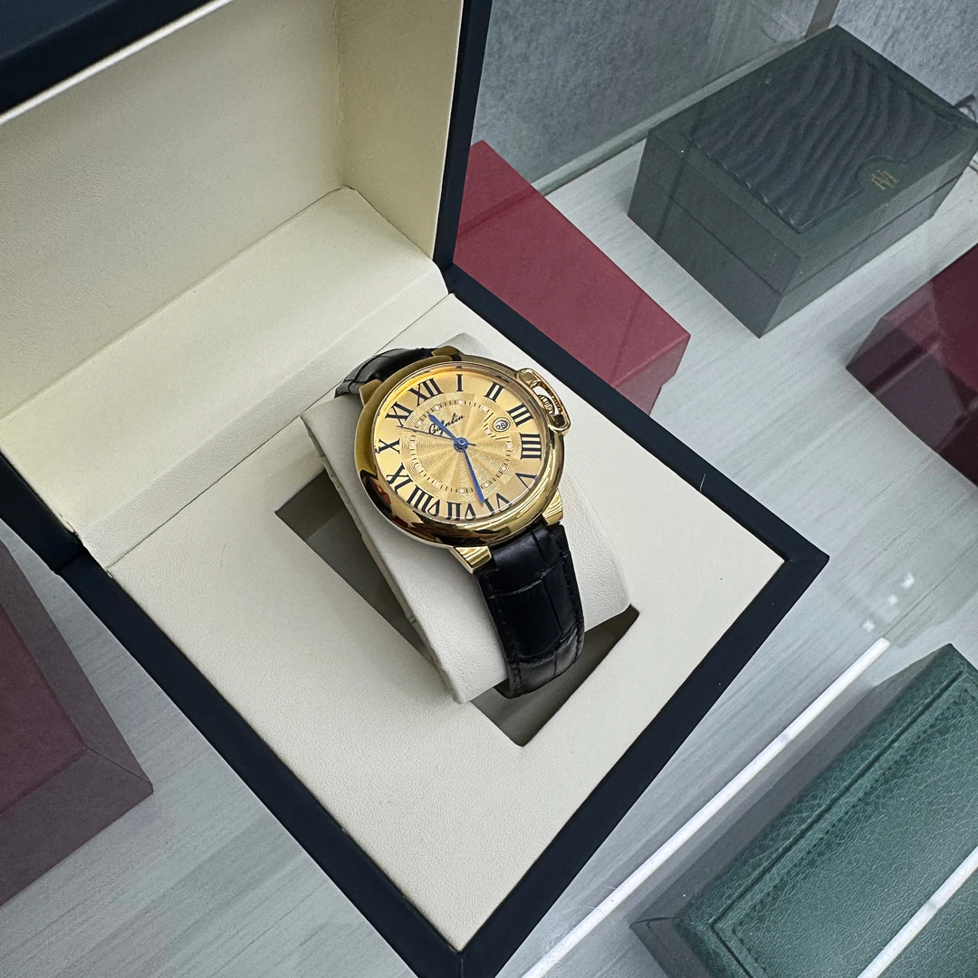 全新未拆封/正品蓝气球/单日历/全自动腕表（浩5）