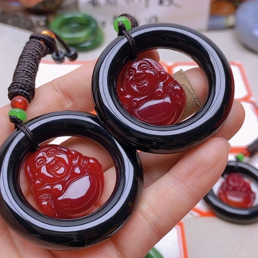 【闪购商品】未镶嵌玛瑙/玉髓珠宝半成品笑**生