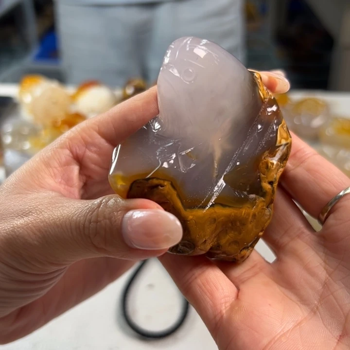 玛瑙/玉髓吊坠(不含链)未镶嵌