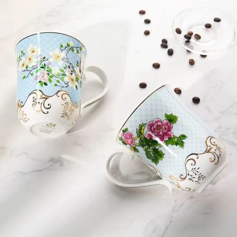 英国DUNOON欧式骨瓷马克杯牛奶杯复古咖啡杯茶杯