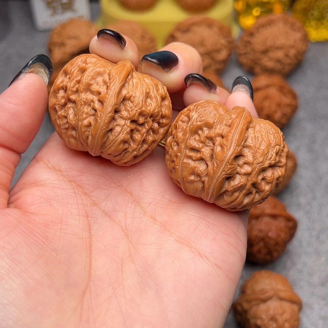 把件文玩核桃毕业精品精配金锭元宝全品40