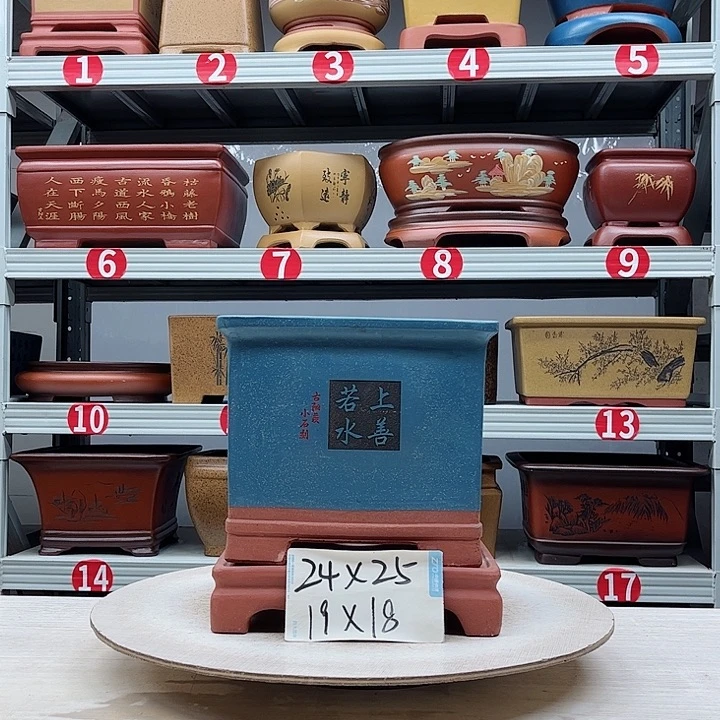 紫砂花盆紫砂花盆