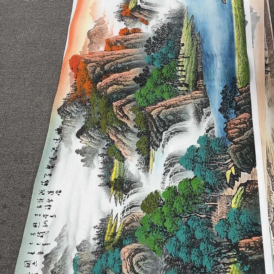 国画国画作品多次在国内外