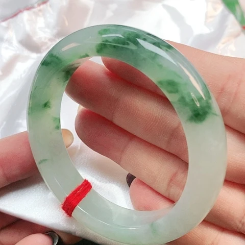 未镶嵌手镯翡翠正圈2807