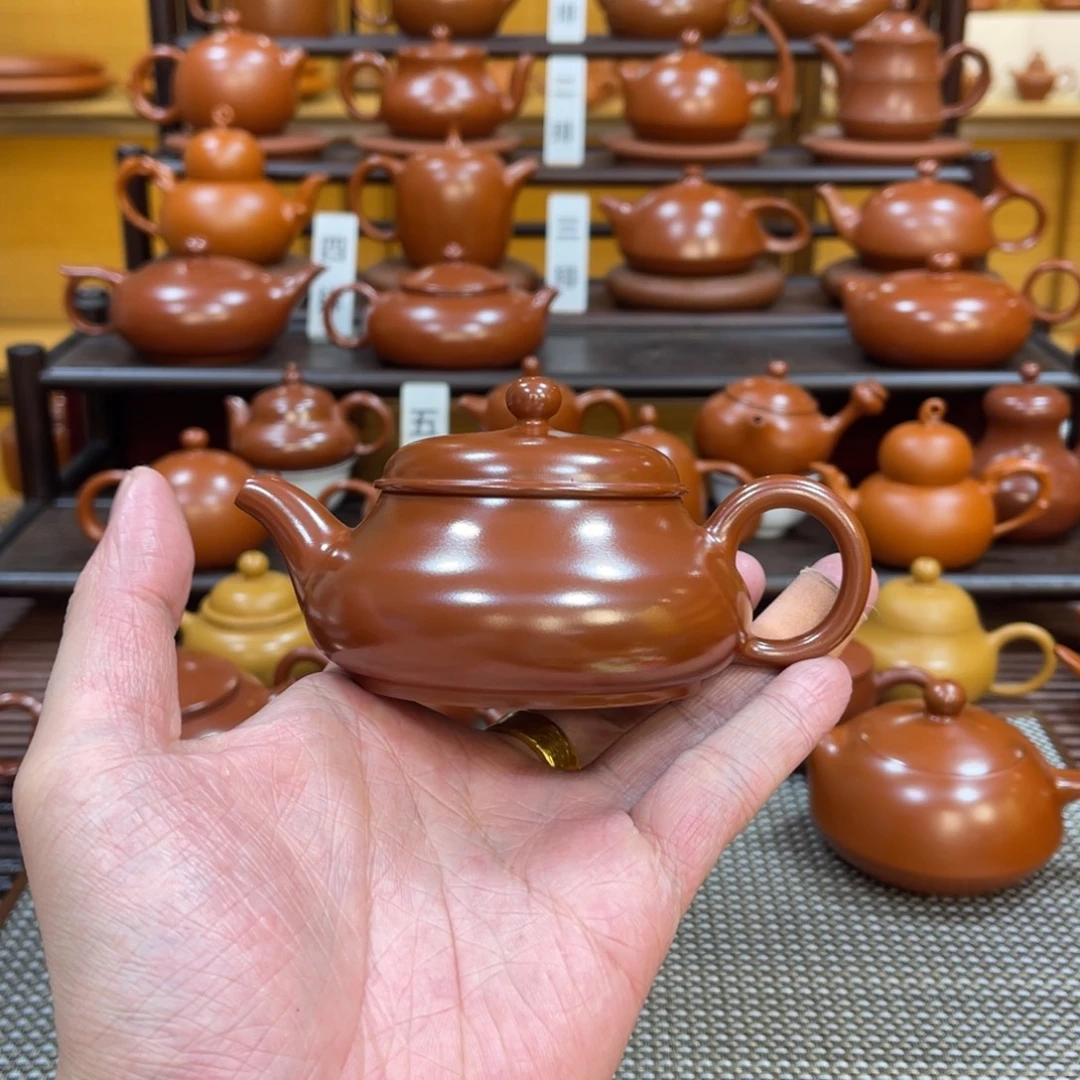 茶壶紫砂潮州手拉壶 明炉