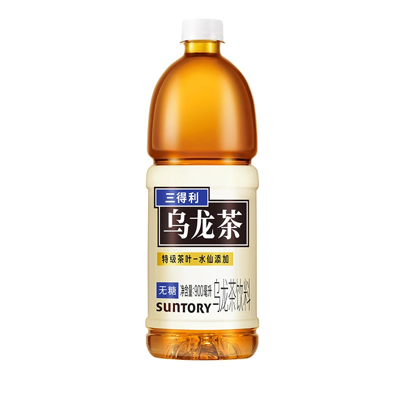 三得利无糖乌龙茶 900ml