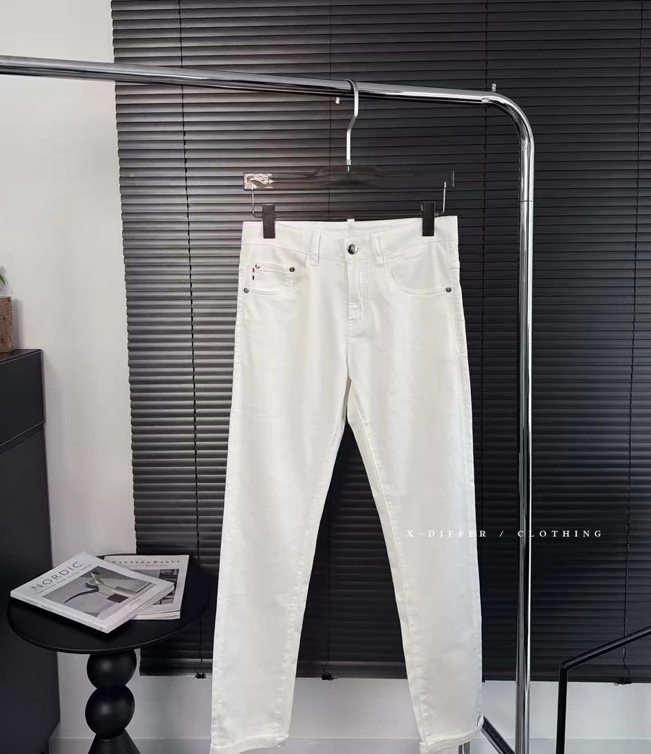 「ZS CLOTHING」夏日超薄高弹净版牛仔裤简约百搭通勤必备单品