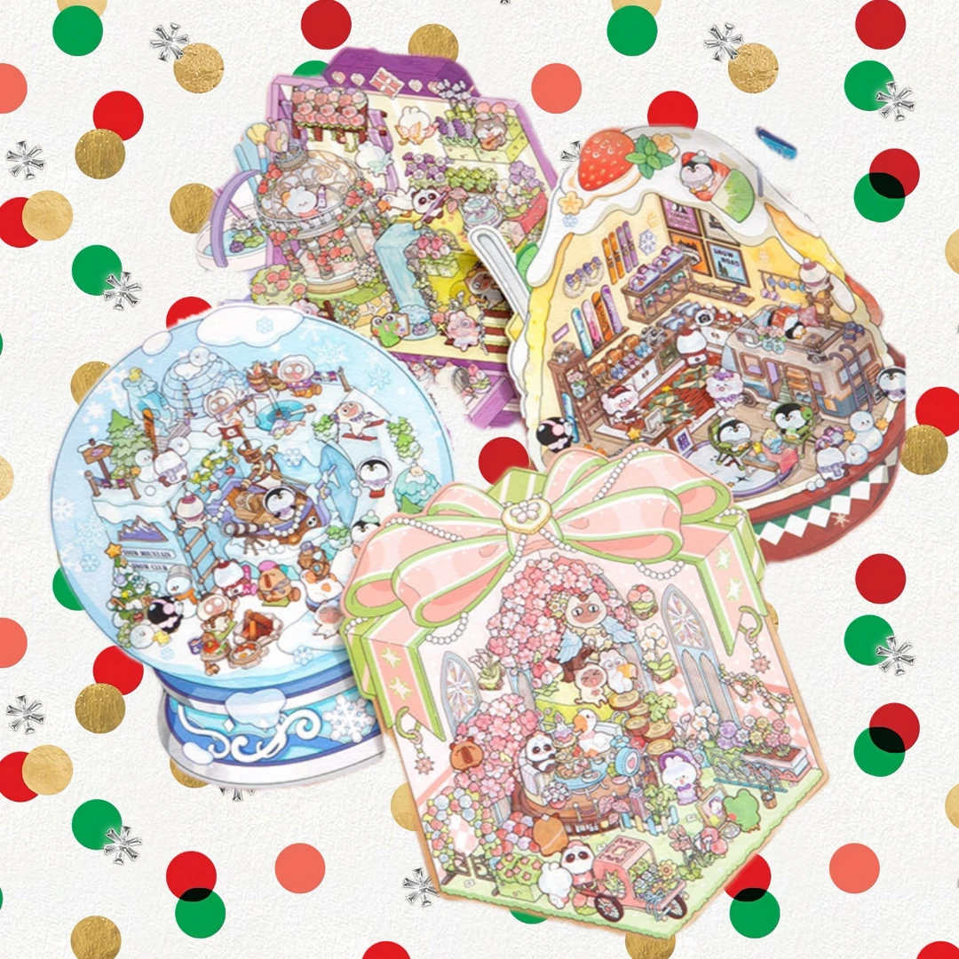 芯陌5.0造景贴纸diy解压