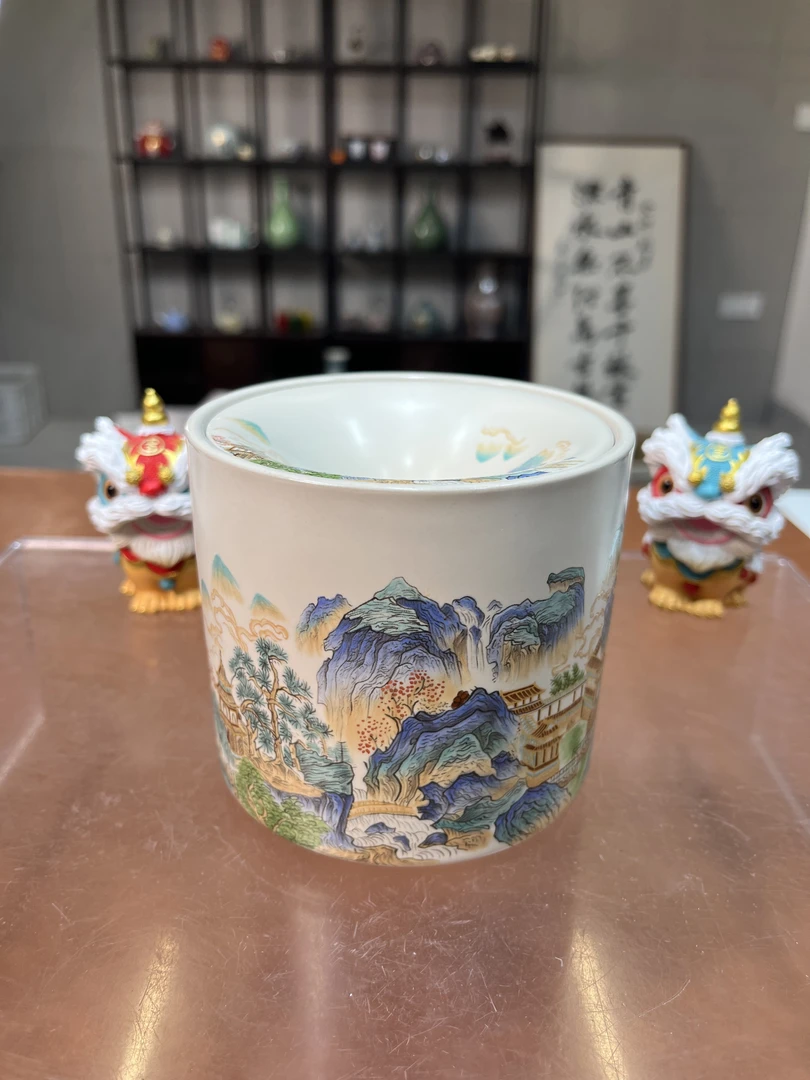 千里江山-烟灰缸ZH1176