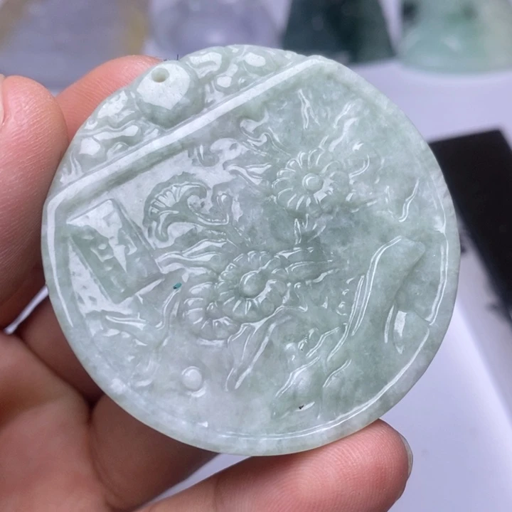 颈饰未镶嵌翡翠翡翠