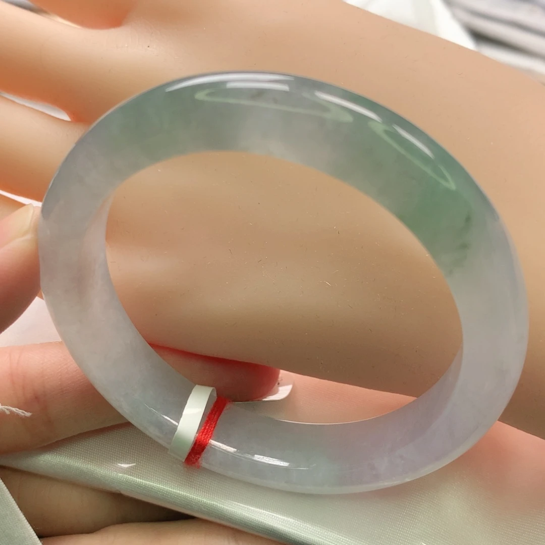 翡翠未镶嵌手镯缅甸5354