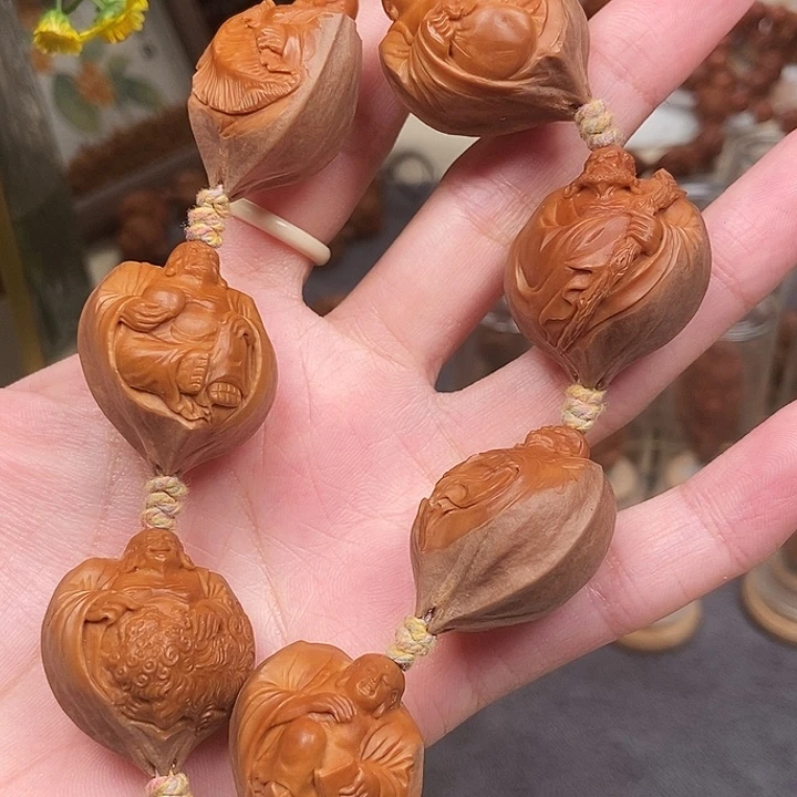 橄榄核手串/手链七星罗汉