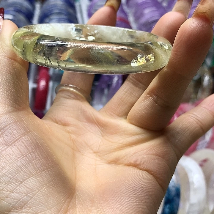 手镯水晶未镶嵌天然水晶