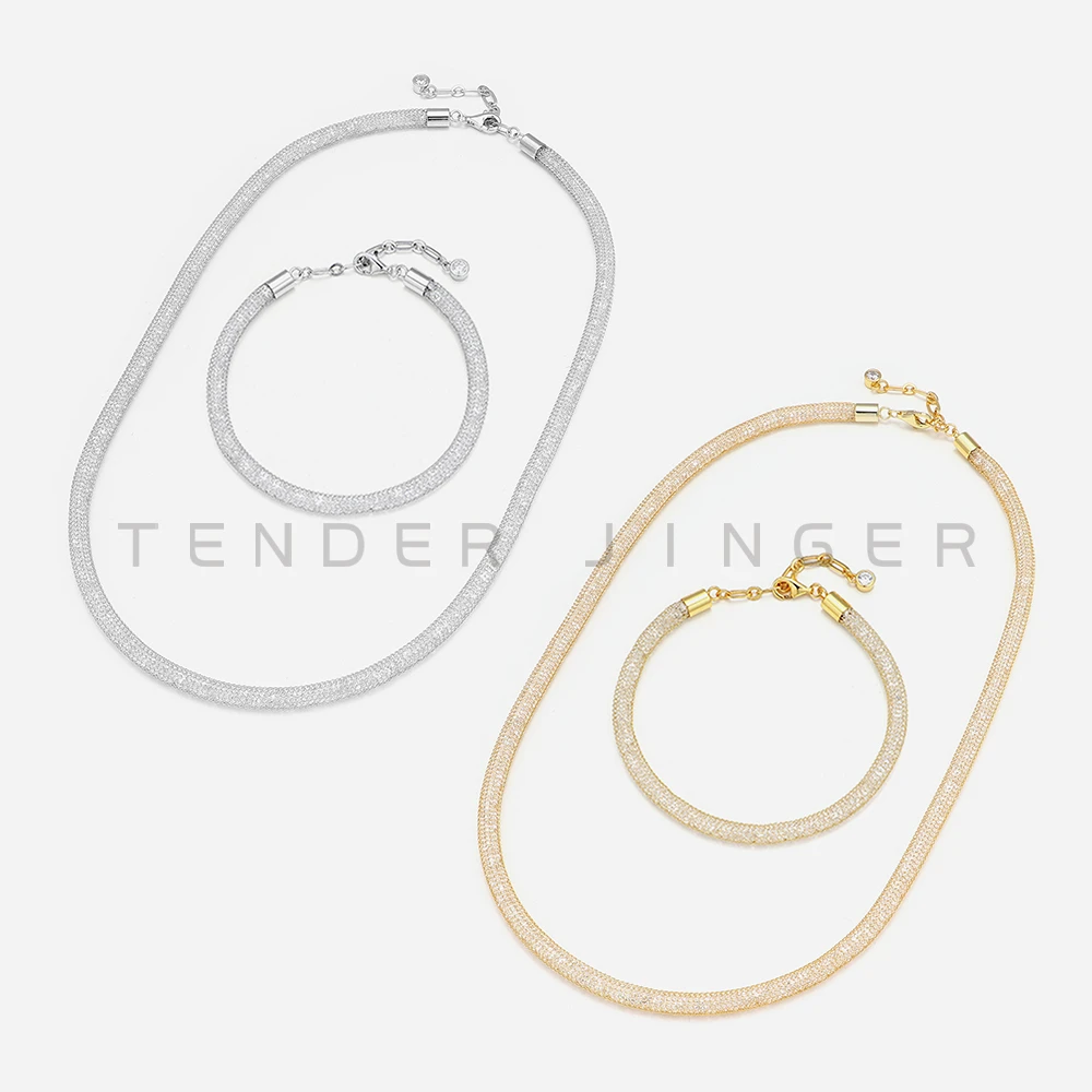 Tender Jinger 坠链均925银 意大利【钱袋子】璀璨星河手链项链