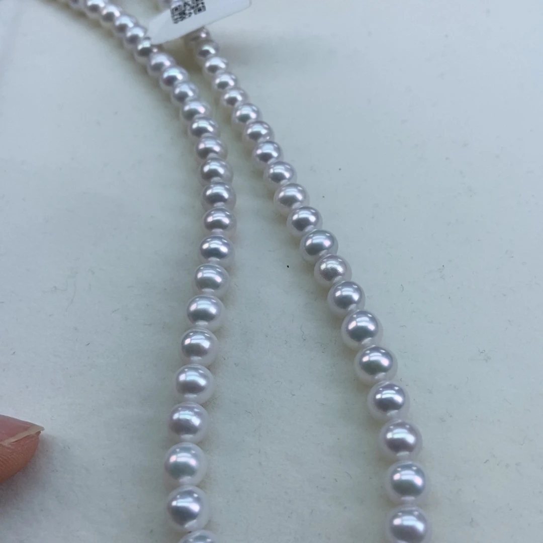 银S925镶嵌7/8冷光炫彩淡水珍珠