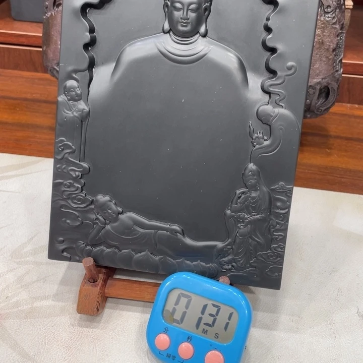 *****易砚老坑黑玉岩砚台砚台砚台