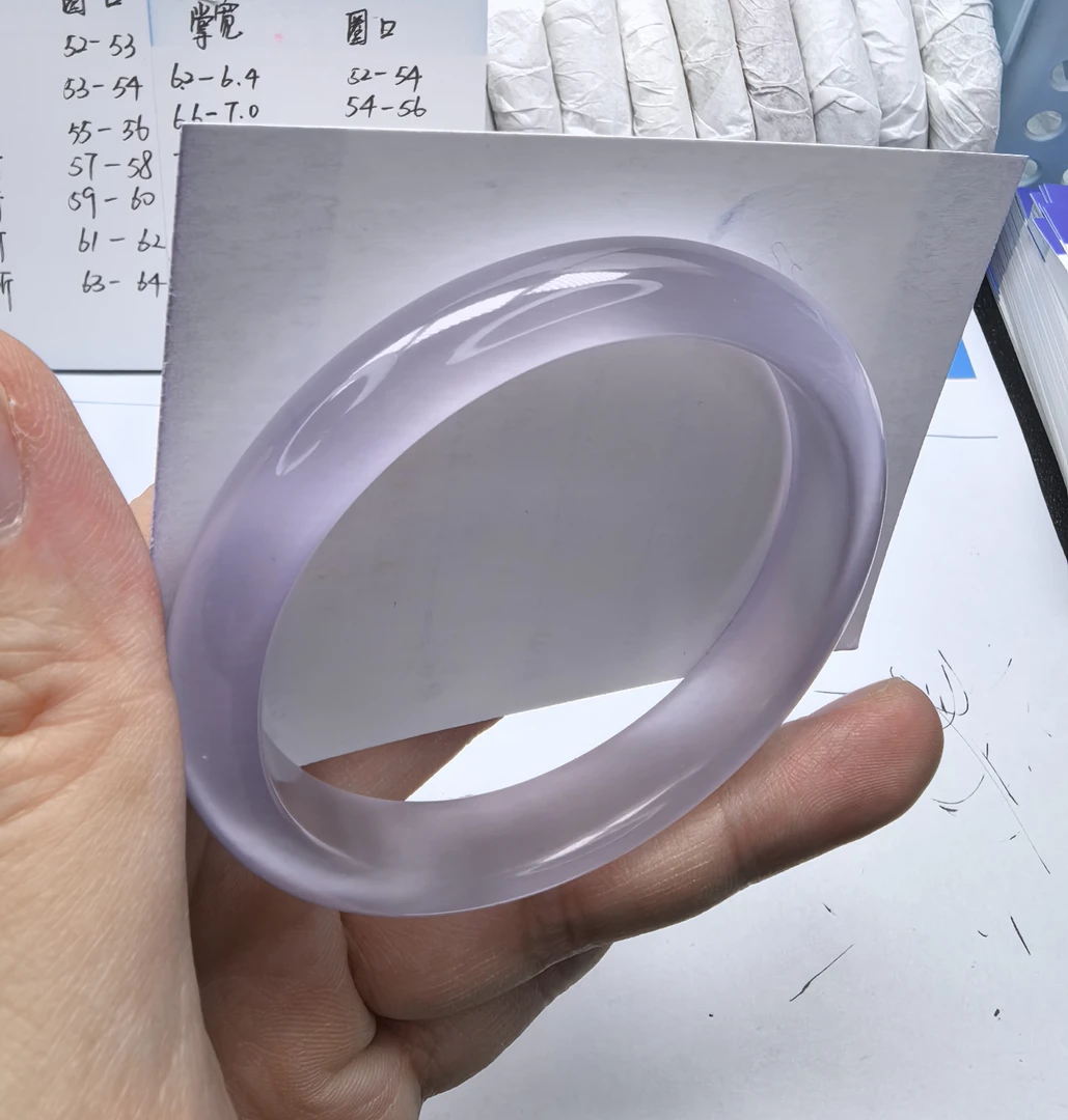 手镯【紫罗兰】-高冰版-时尚有调-56圈口