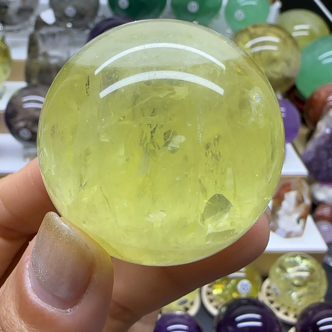 水晶未镶嵌珠宝半成品44.3mm