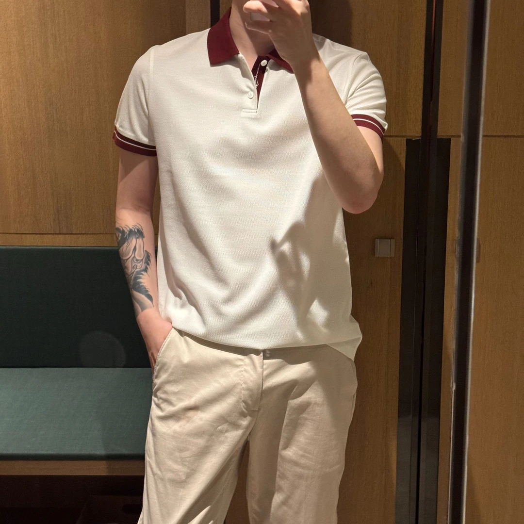 【诺可精选】爵派尔DC345 冰凉夏日系列美国皮马棉六角珠商务polo