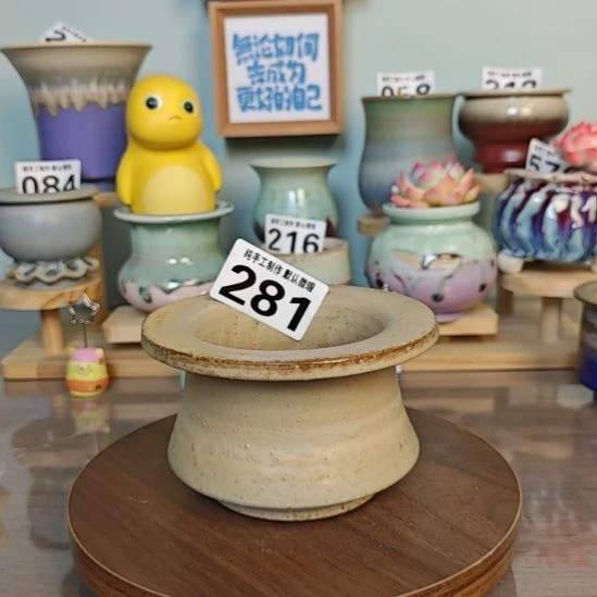 景德镇手工陶瓷盆 口9