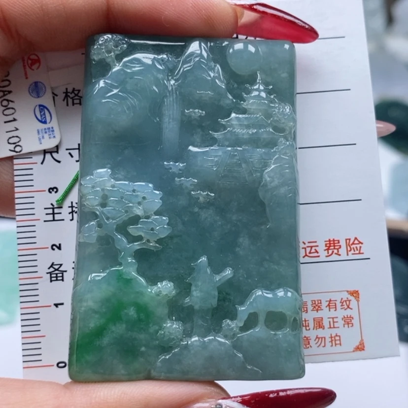 【闪购商品】翡翠吊坠(不含链)未镶嵌꧁****꧂