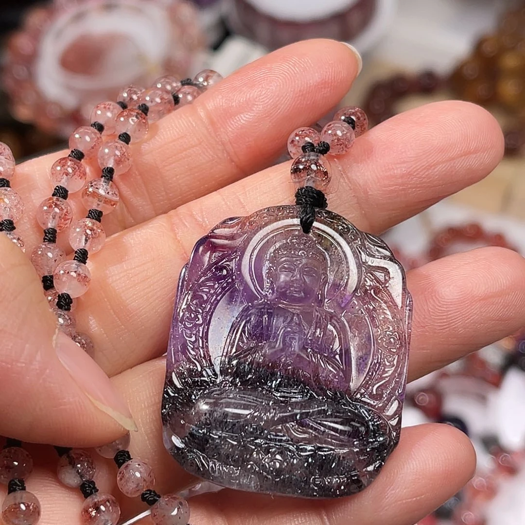 未镶嵌颈饰水晶订制