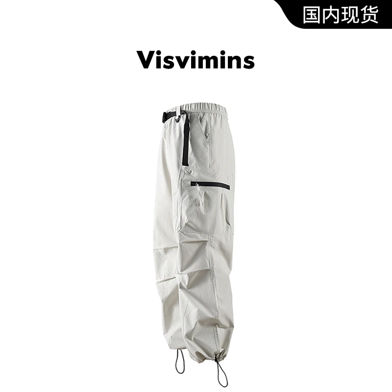 【品牌撤柜清仓】Visvimins工装裤男春秋季运动休闲户外冲锋裤子