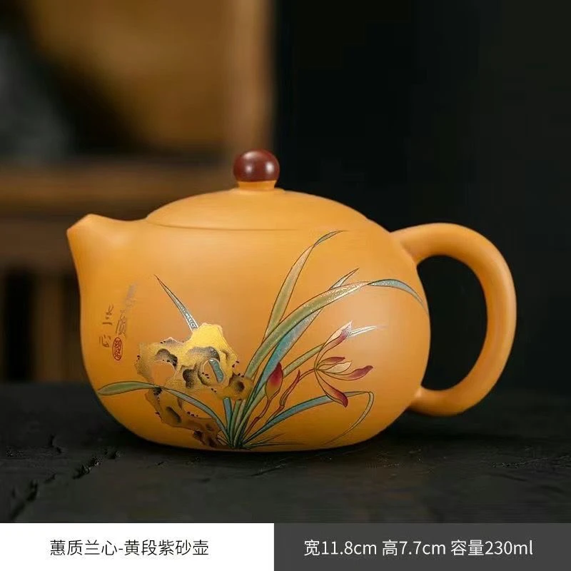 黄金段泥西施茶壶