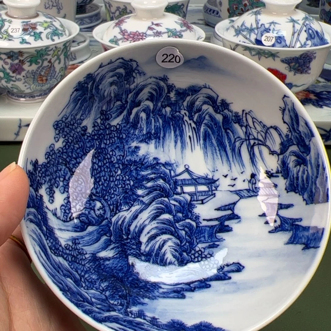 杯景德镇纯手绘茶具220