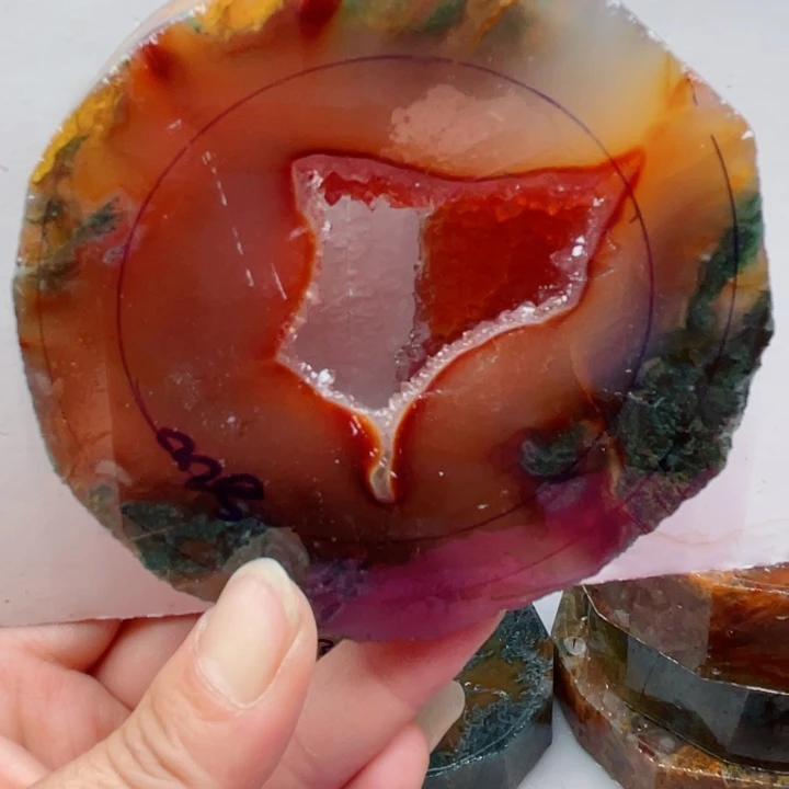 定制玛瑙洋*姥定制水草玛瑙手镯