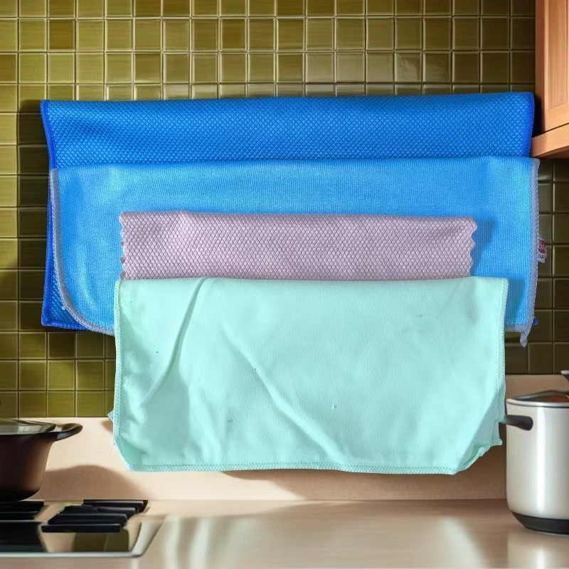 鱼鳞布，华夫格，玻璃巾等3条随机发货