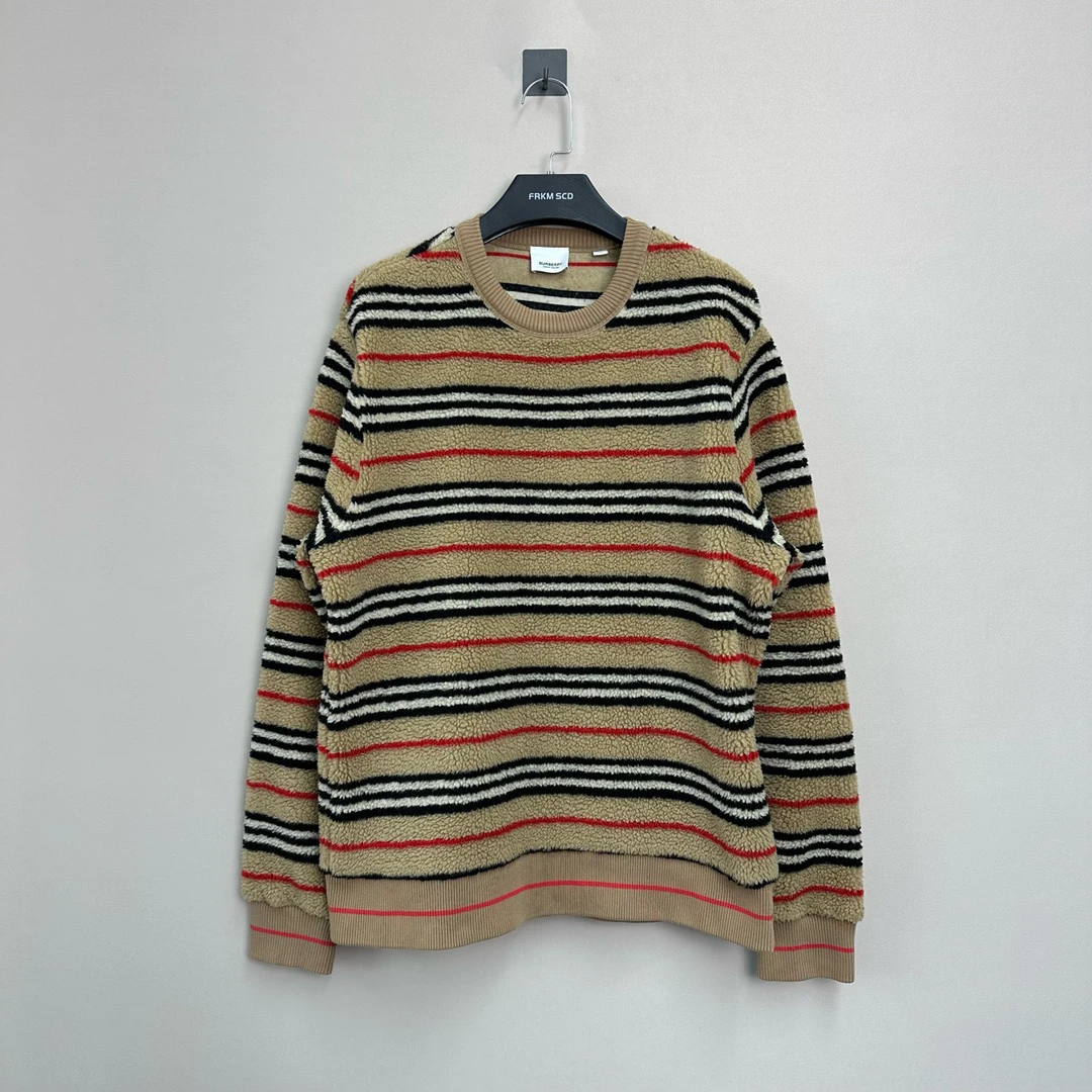 99新 BURBERRY/博柏利 泰迪毛卫衣/S码/价7000