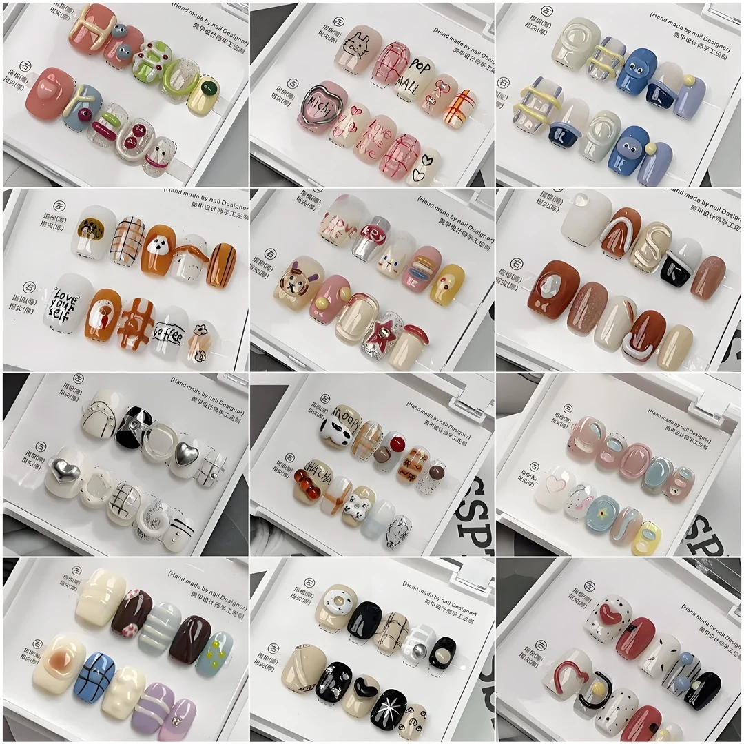 【上新扣号】主播写名字 截图 下单备注  手工穿戴甲美甲