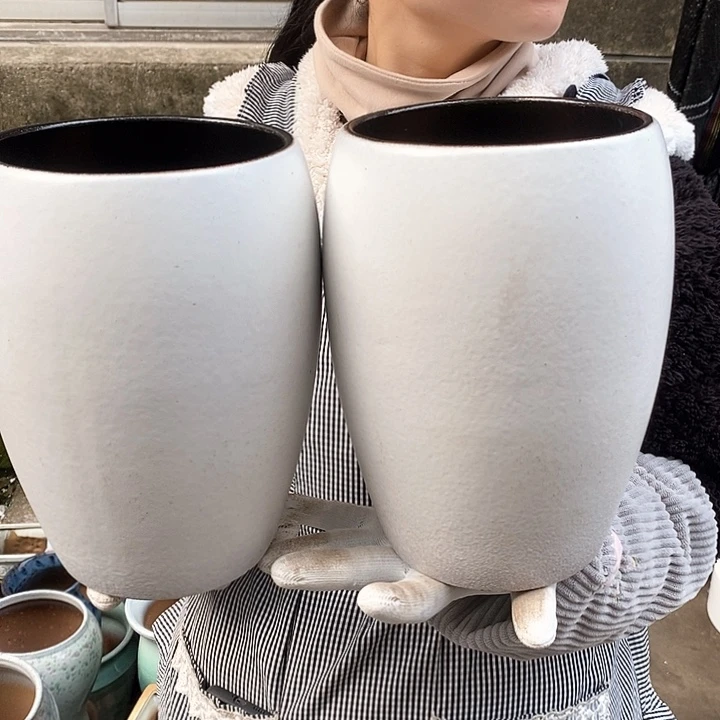 紫砂花盆正品口15高23