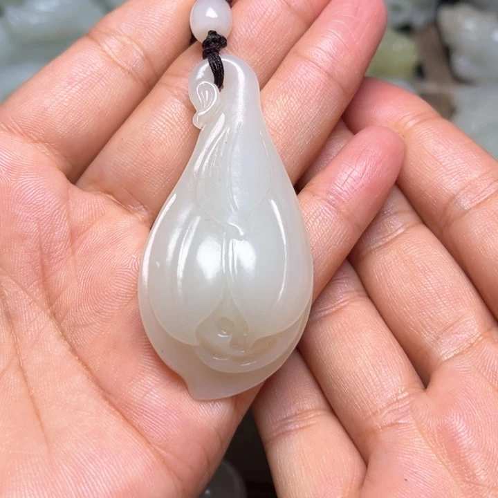吊坠(不含链)未镶嵌和田玉