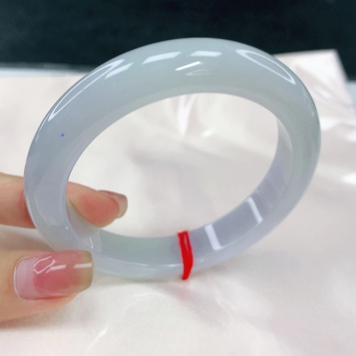 翡翠未镶嵌手镯圈57.7，79024