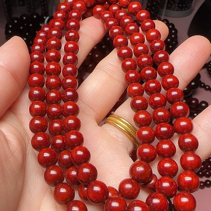 小叶紫檀手串/手链0.7/108