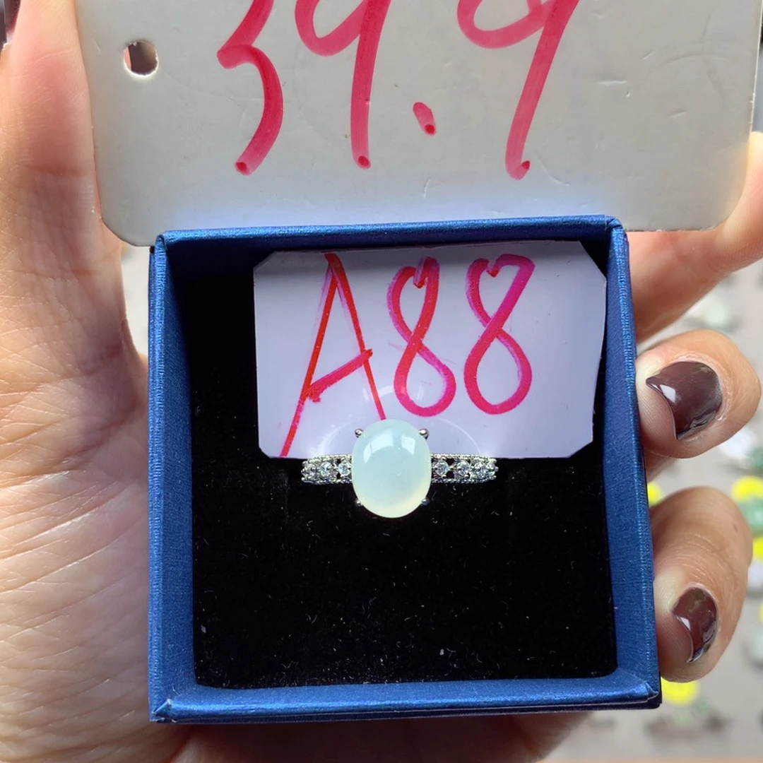 未镶嵌戒指翡翠缅甸翡翠戒指