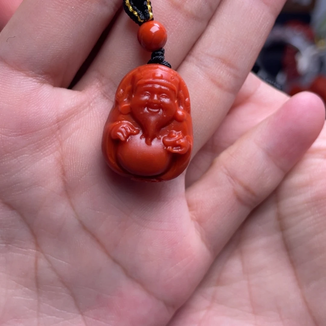 【闪购商品】未镶嵌财神爷南红玛瑙