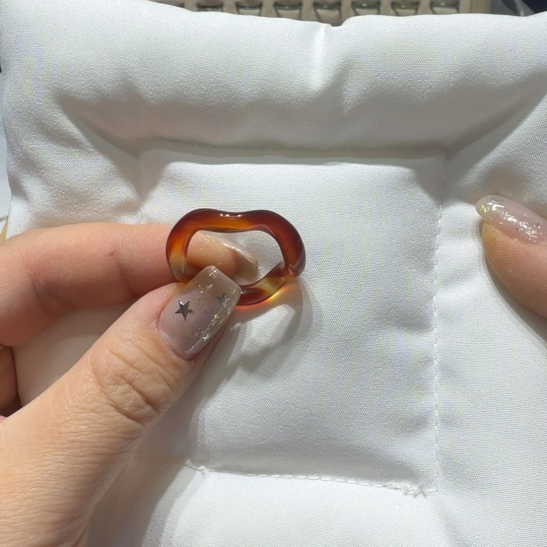 玛瑙/玉髓未镶嵌戒指港19