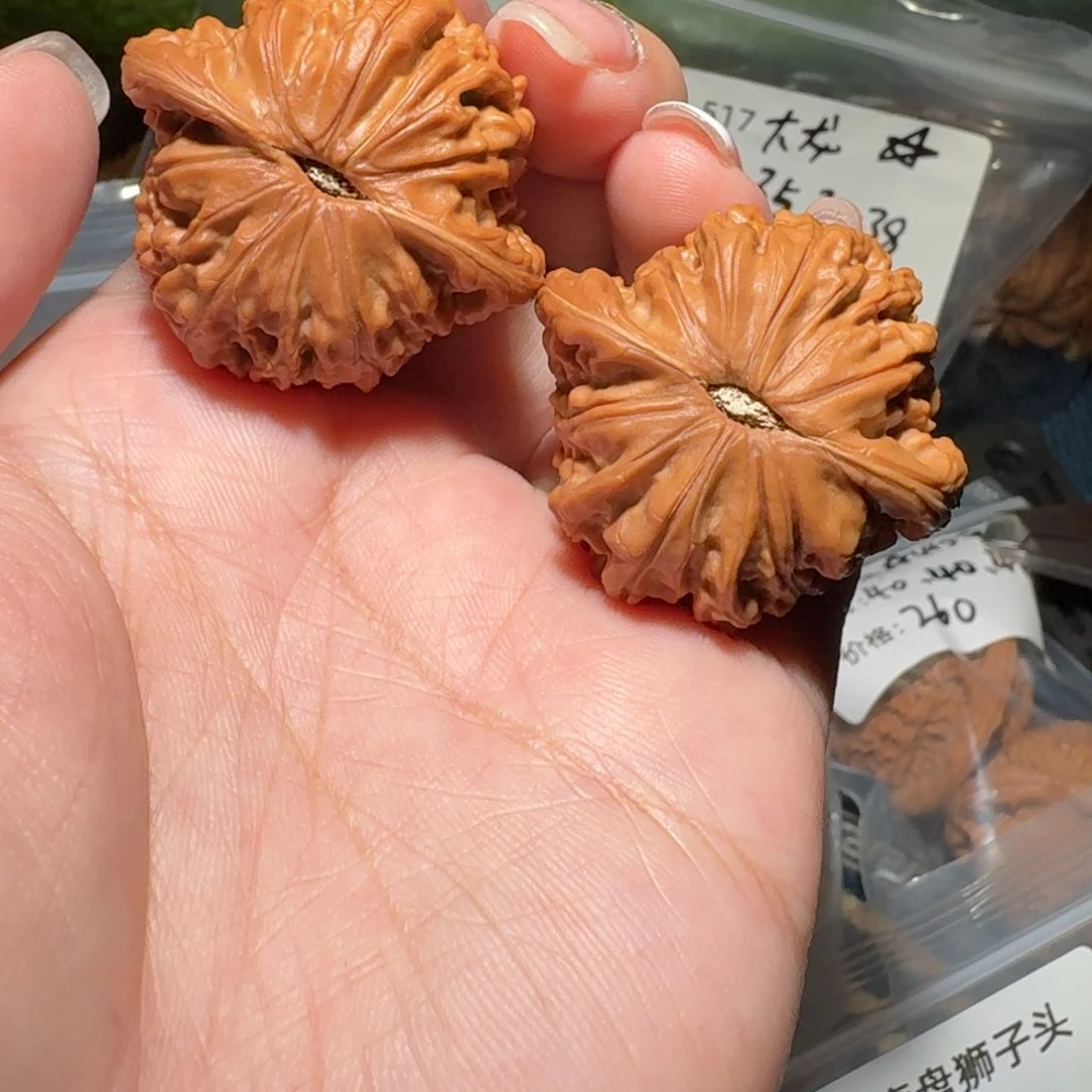 176号38尺寸对歪磨盘狮子头