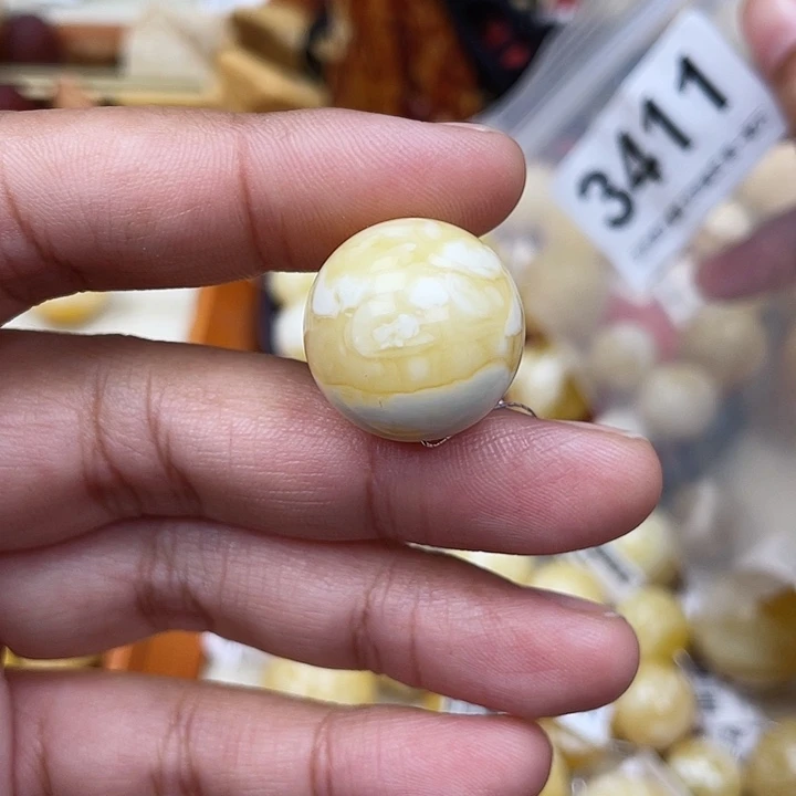 蜜蜡未镶嵌珠宝奇石粉19.8