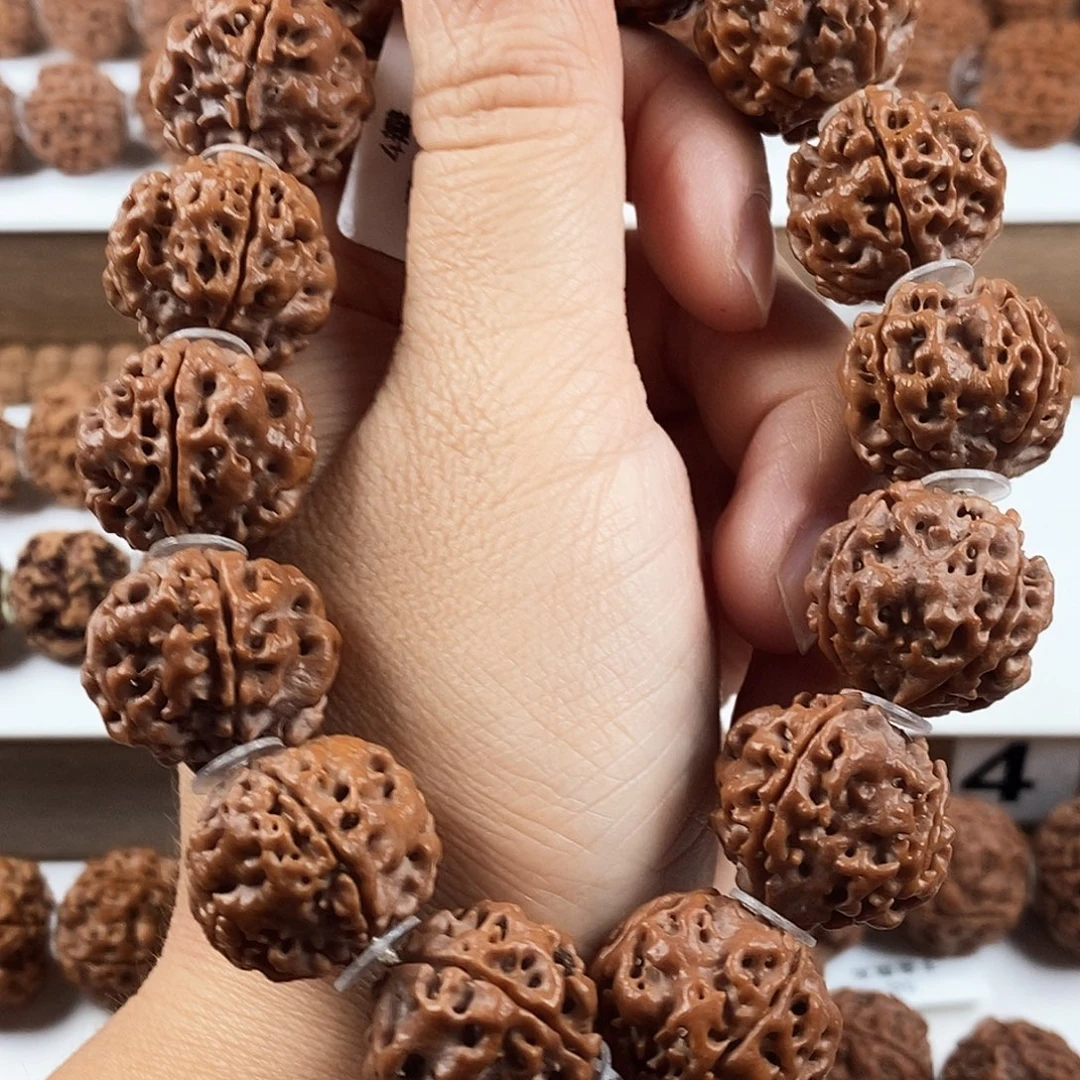 金刚菩提手串原生态4瓣千金盘龙